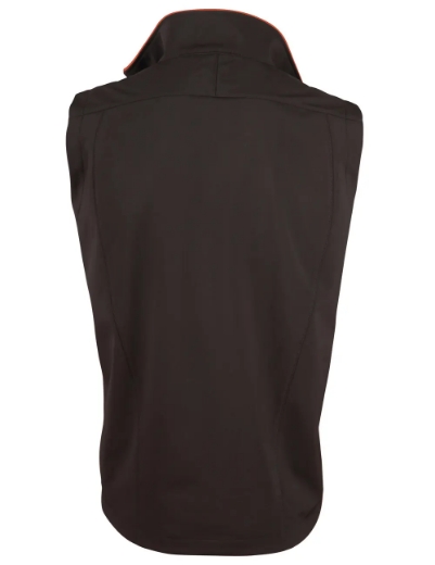 Picture of Winning Spirit, Ladies Softshell Contrast Vest